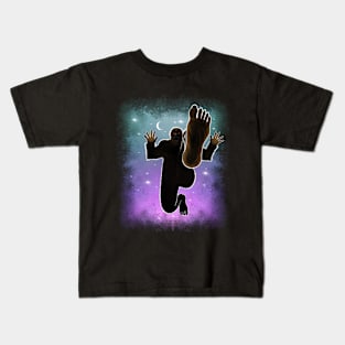 Big foot Halloween Kids T-Shirt